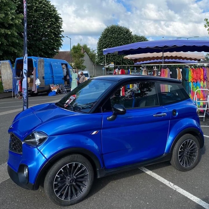 Chatenet CH46 BBR Bleu Blanc Rouge marché de Courtenay 45 garage Évasion sans permis entretien réparation voiture sans permis Villemandeur Loiret 45