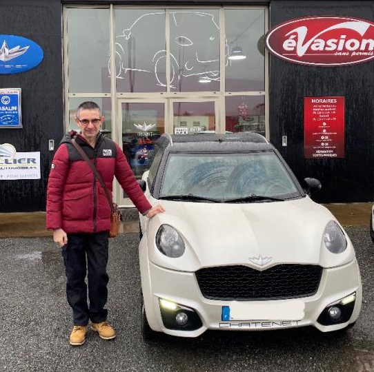 Chatenet CH32 occasion garage Évasion sans permis entretien réparation voiture sans permis Villemandeur Loiret 45