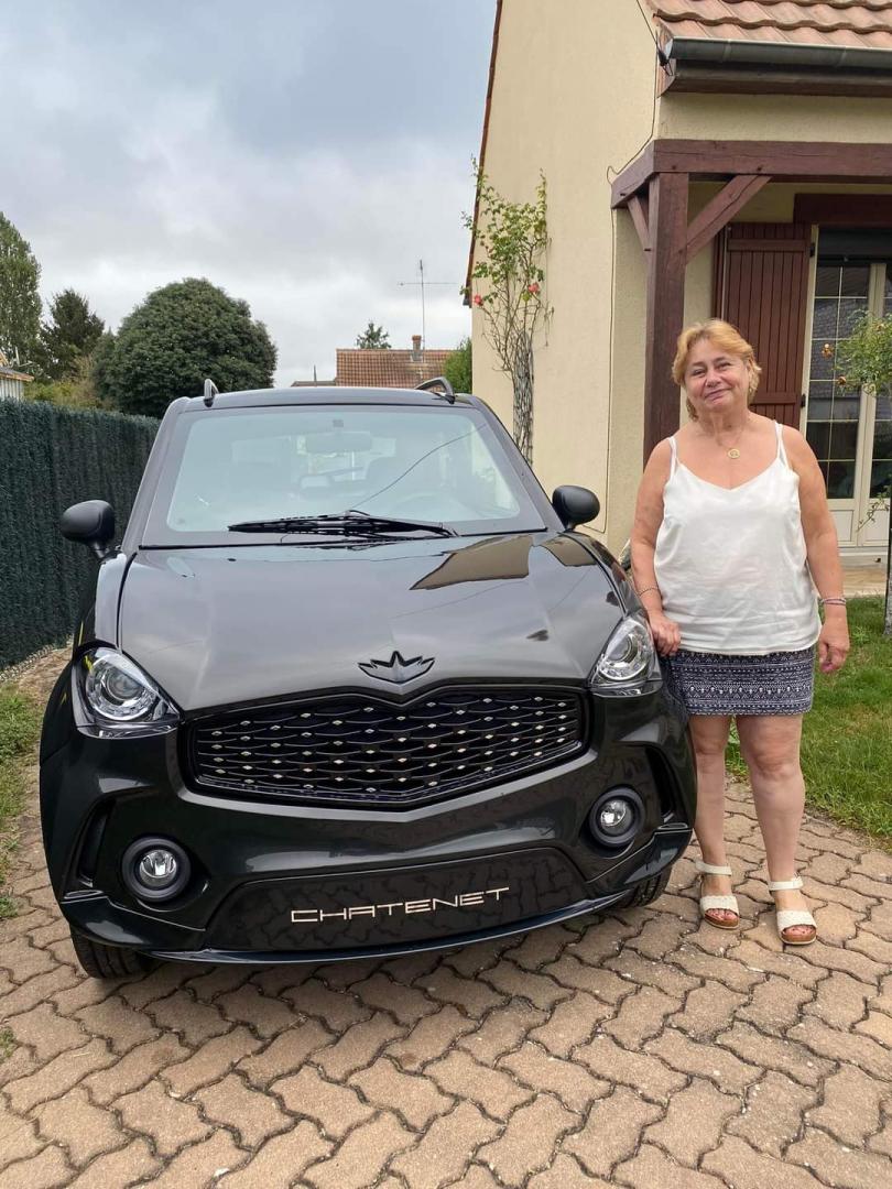 Chatenet CH40 blanche voiture neuve garage Évasion sans permis entretien réparation voiture sans permis Villemandeur Loiret 45