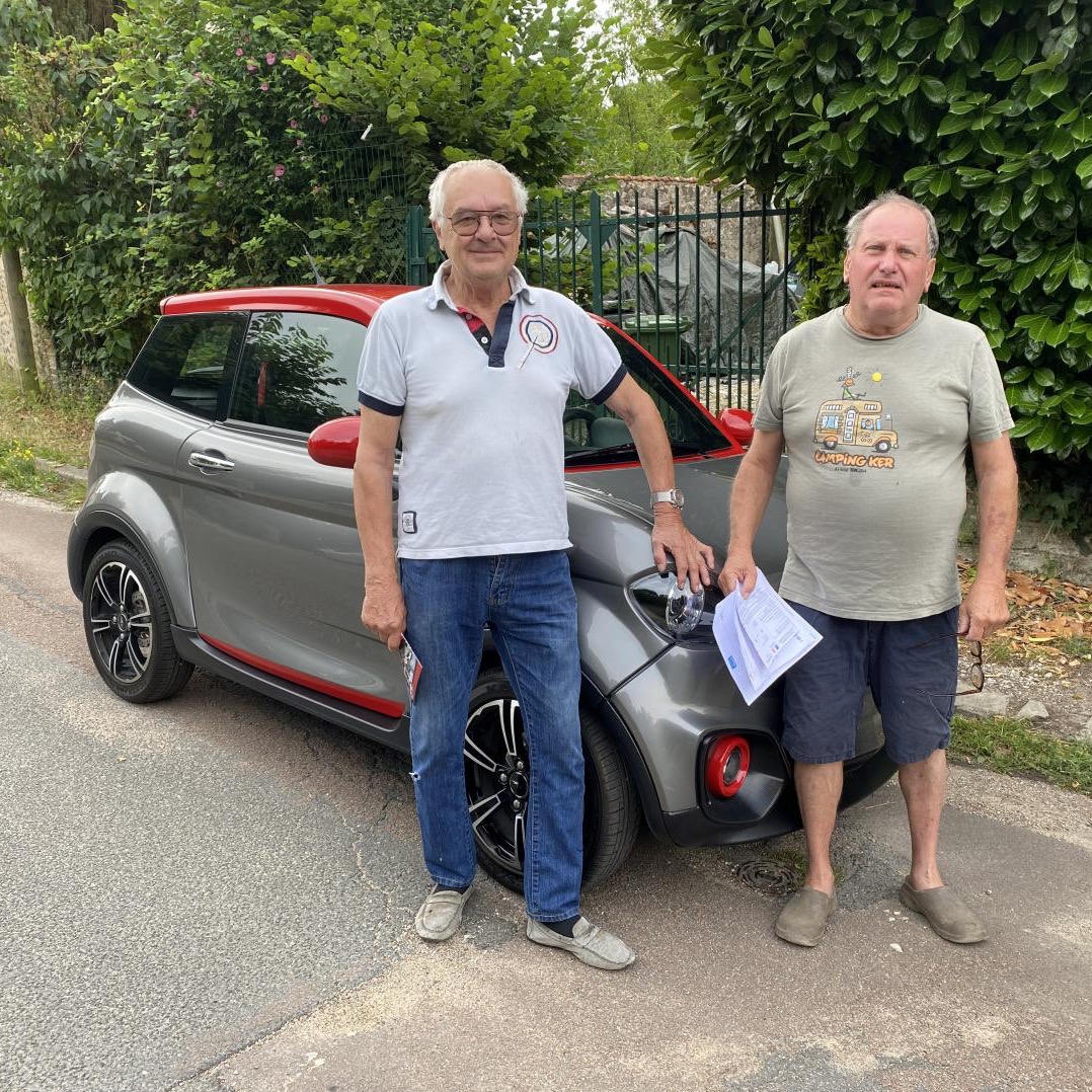 Vente voiture sans permis Villemandeur