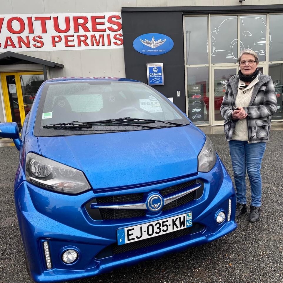 Casalini M14 Occasion garage Évasion sans permis entretien réparation voiture sans permis Villemandeur Loiret 45