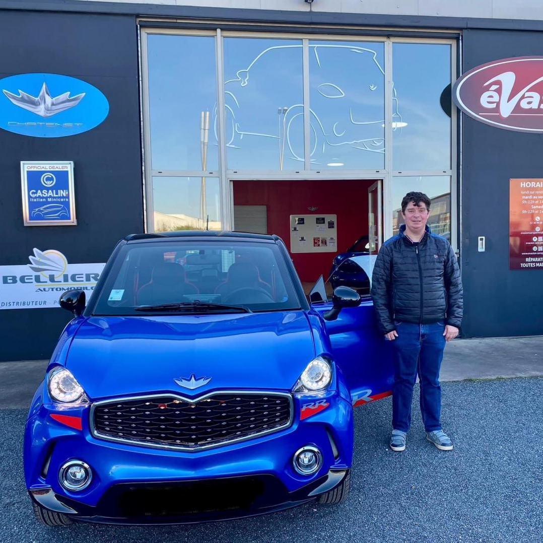 chatenet CH46 R2 neuve garage Évasion sans permis entretien réparation voiture sans permis Villemandeur Loiret 45